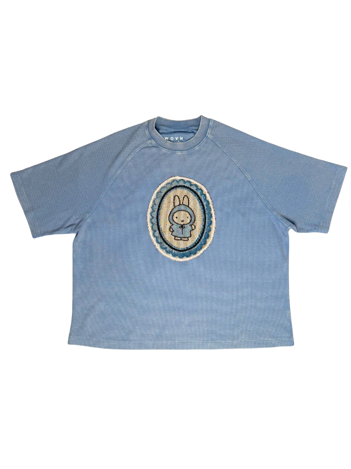 Winter Miffy Waffle Crop Tee (L)