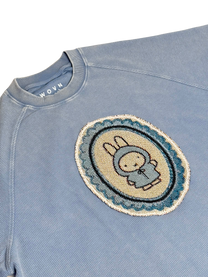 Winter Miffy Waffle Crop Tee (L)