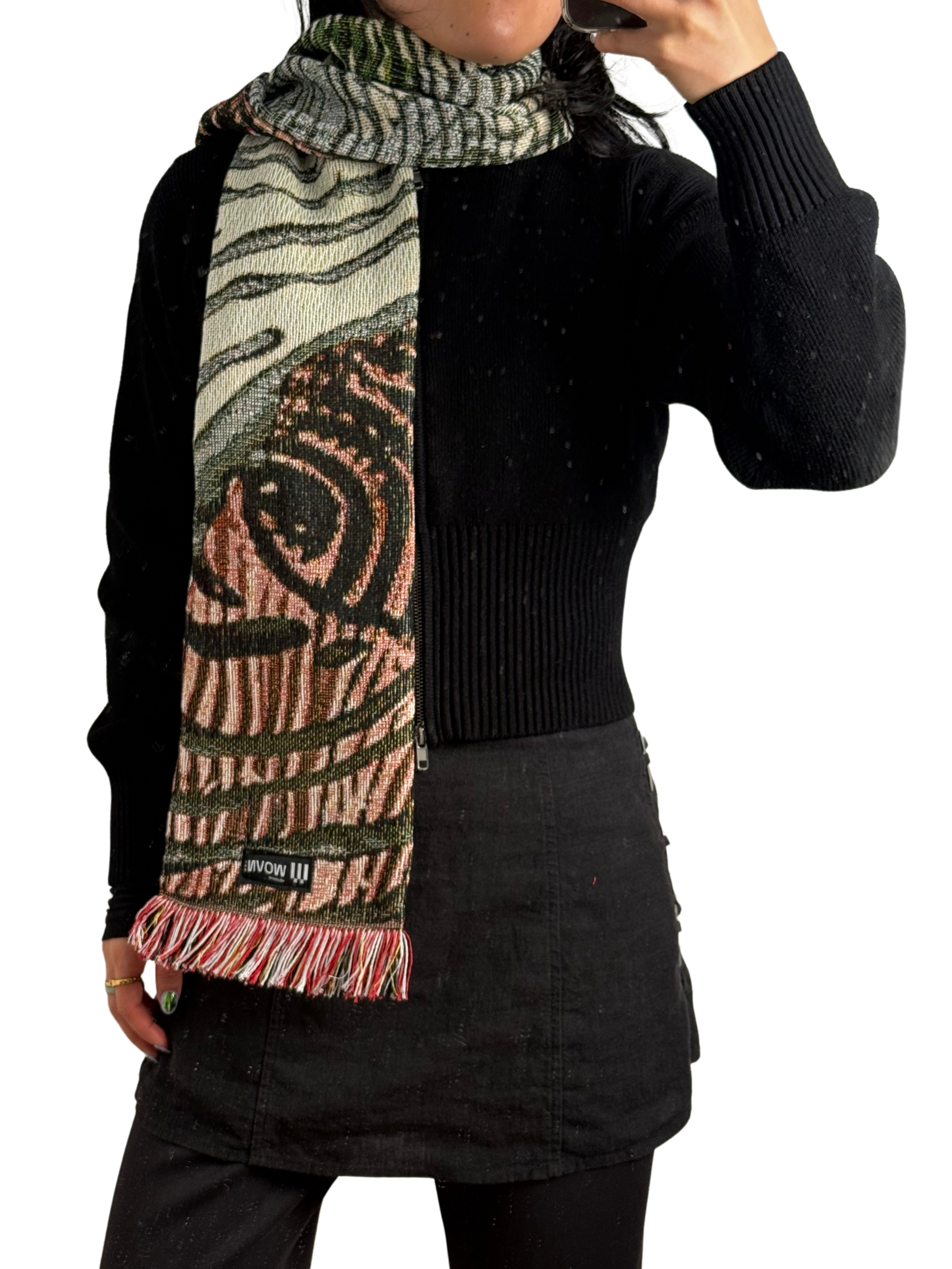 Finger Paint Scarf