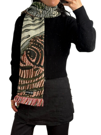 Finger Paint Scarf