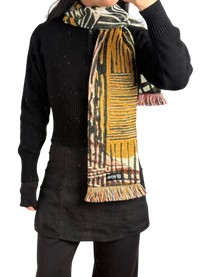 Finger Paint Scarf