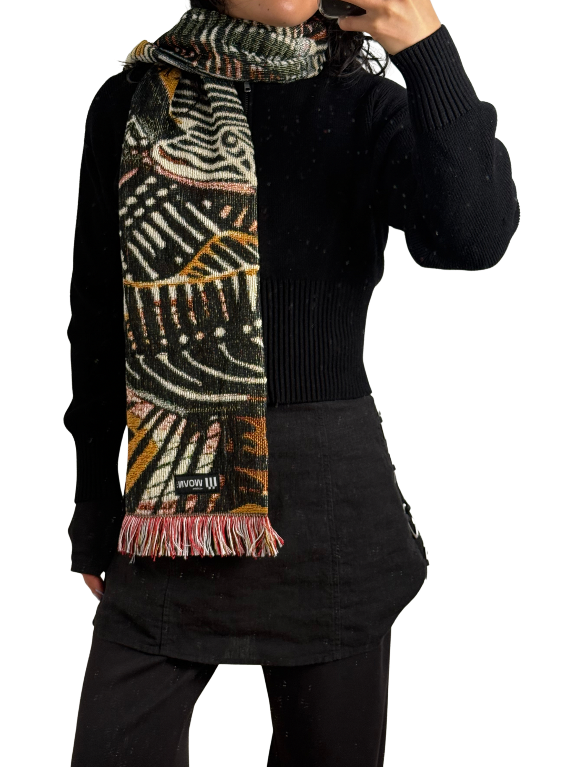 Finger Paint Scarf
