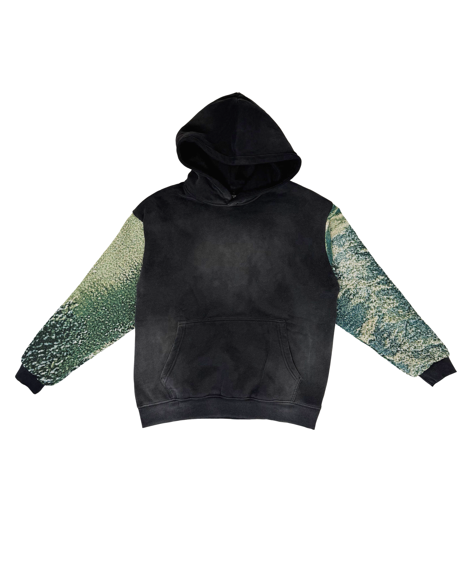 Moss Sleeve Rework Hoodie (L)