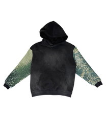 Moss Sleeve Rework Hoodie (L)