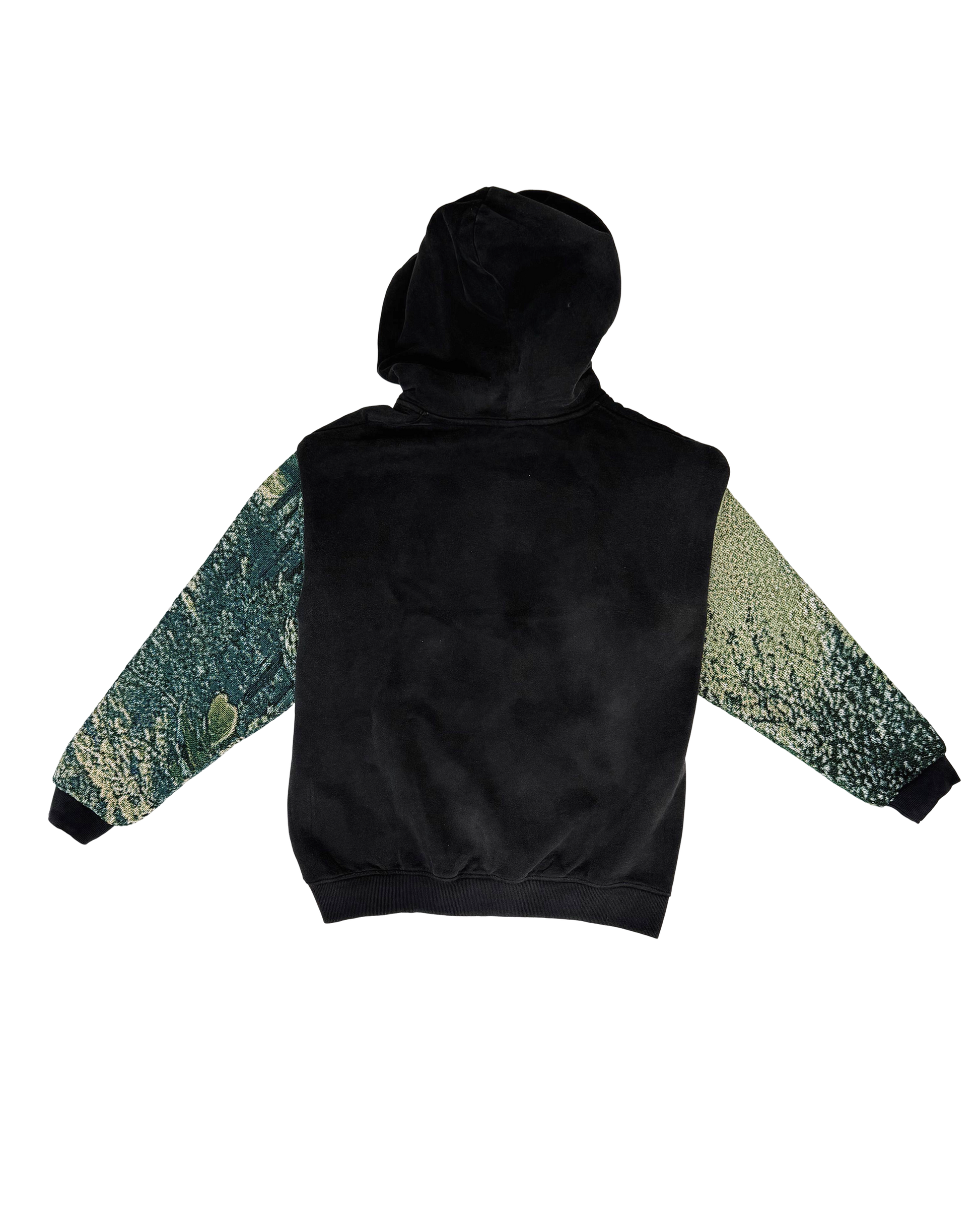 Moss Sleeve Rework Hoodie (L)