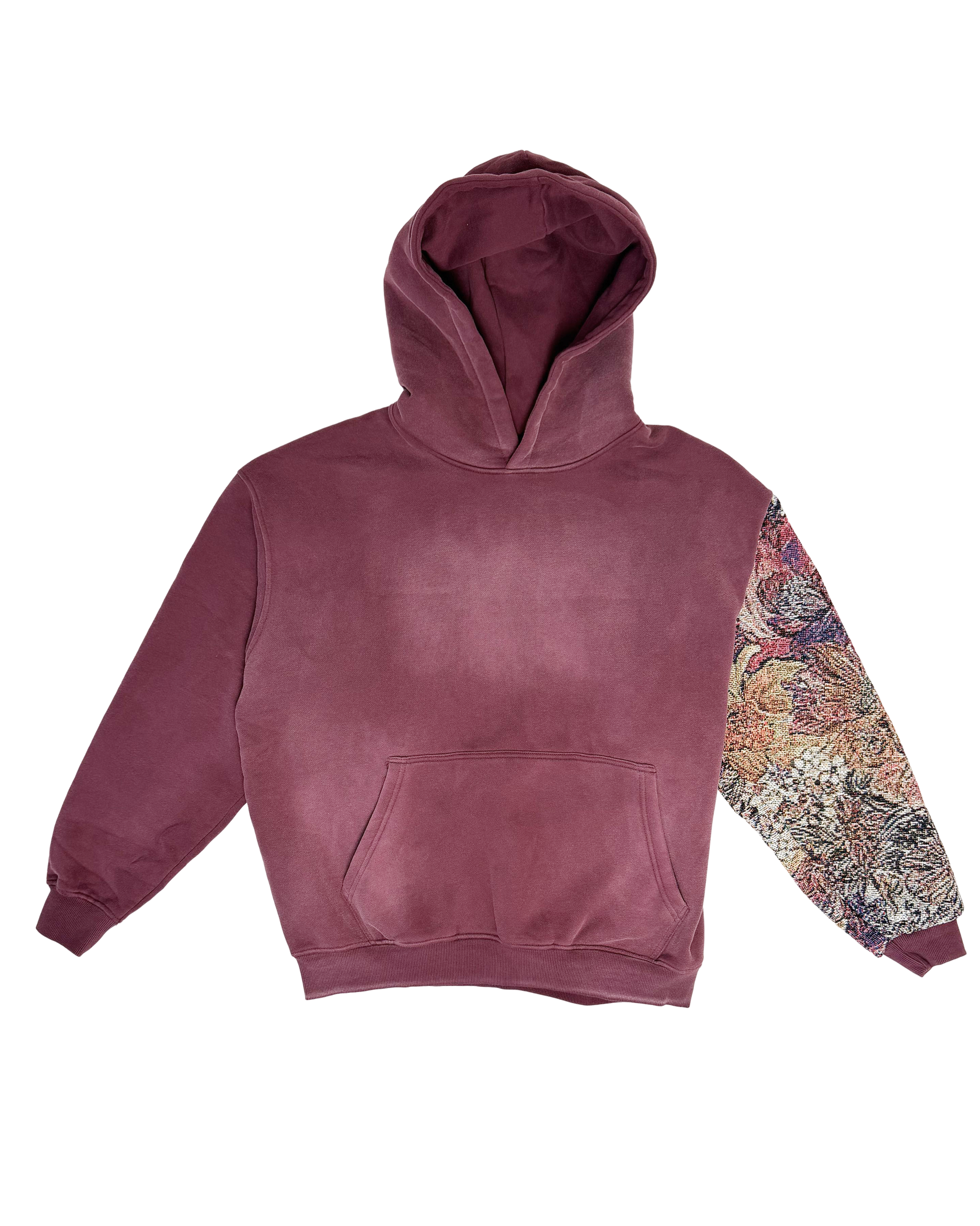 Wildflower Sleeve Rework Hoodie (L)