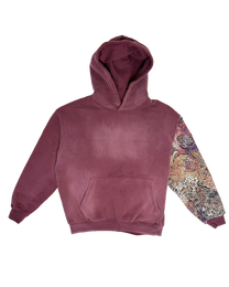 Wildflower Sleeve Rework Hoodie (L)
