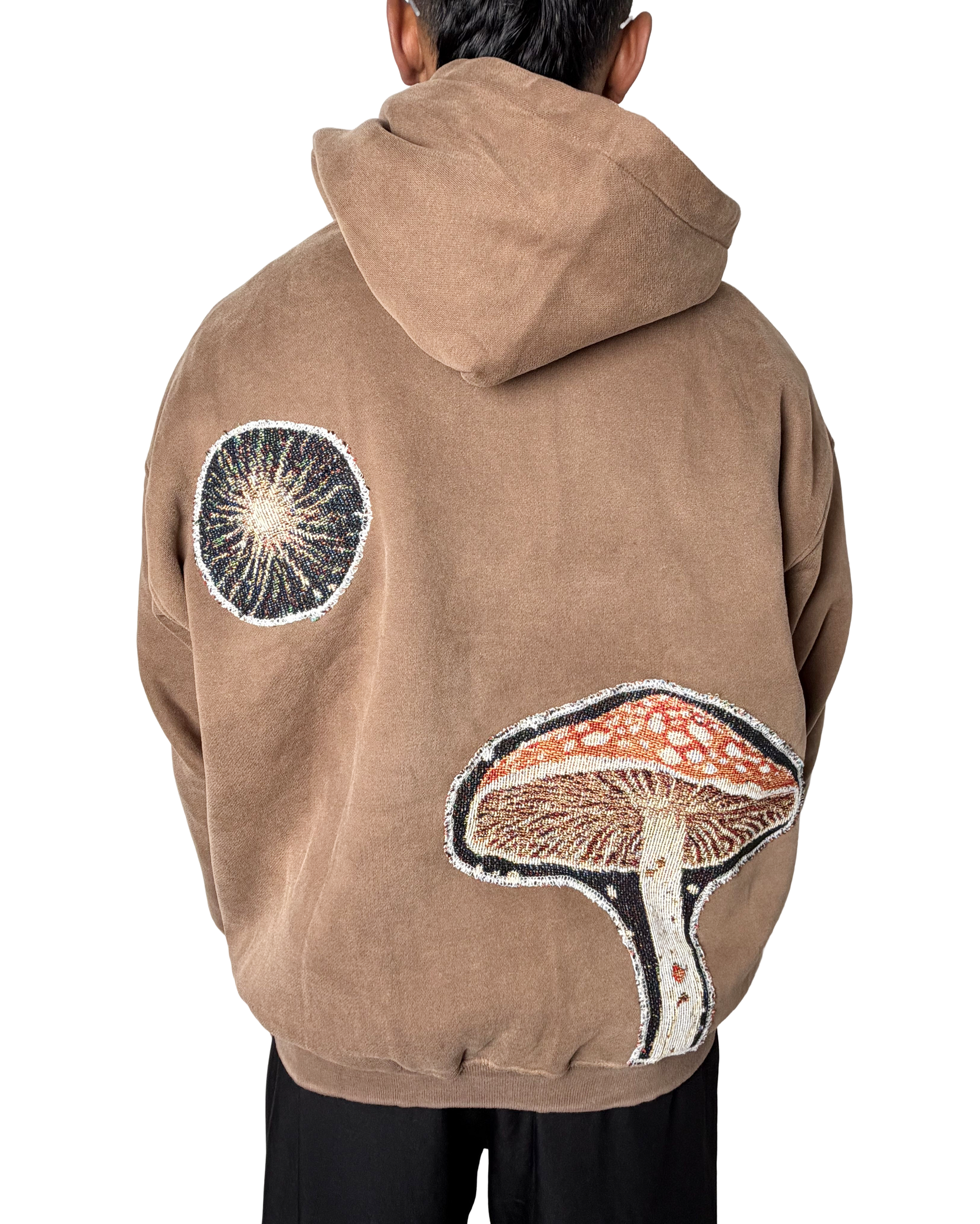 Fungi Pockets Rework Hoodie (XL)