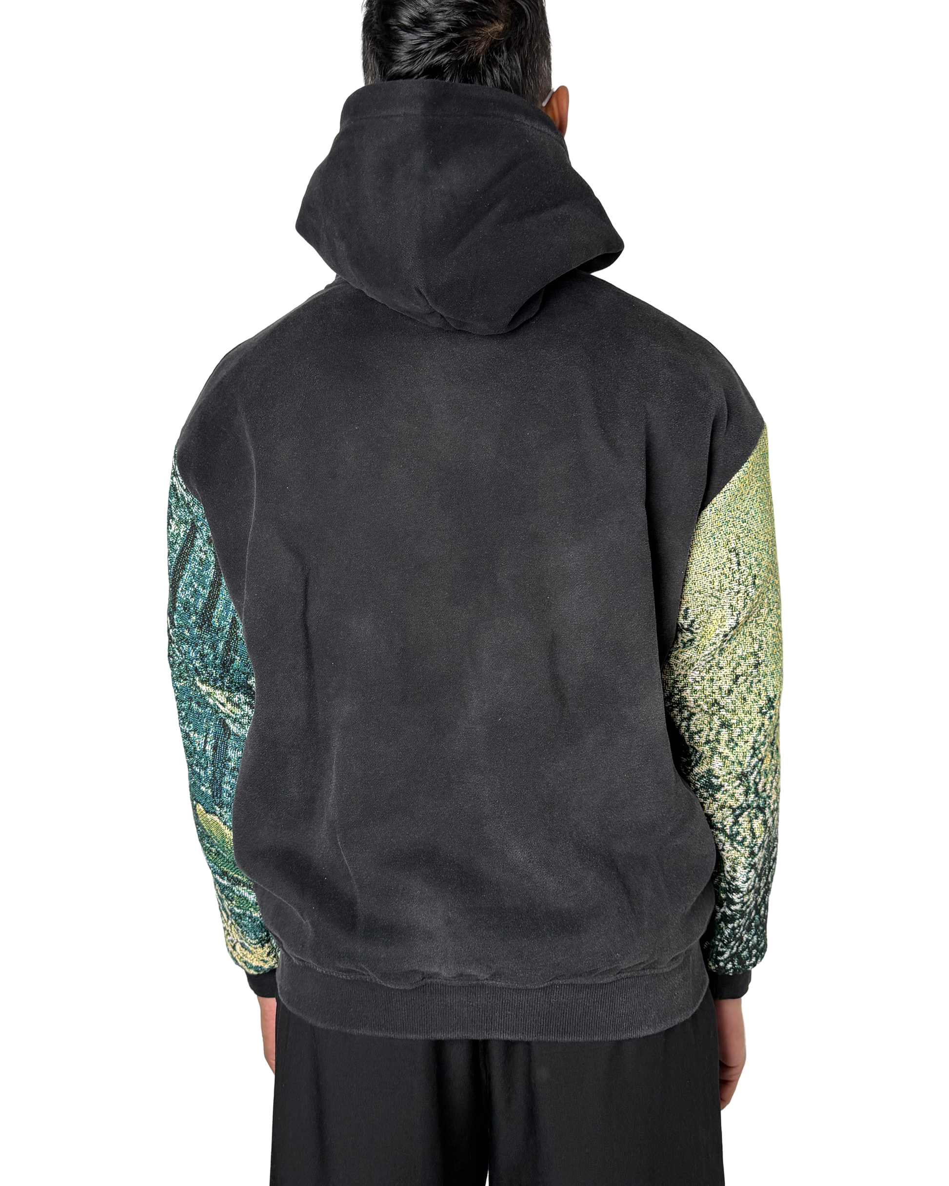 Moss Sleeve Rework Hoodie (L)