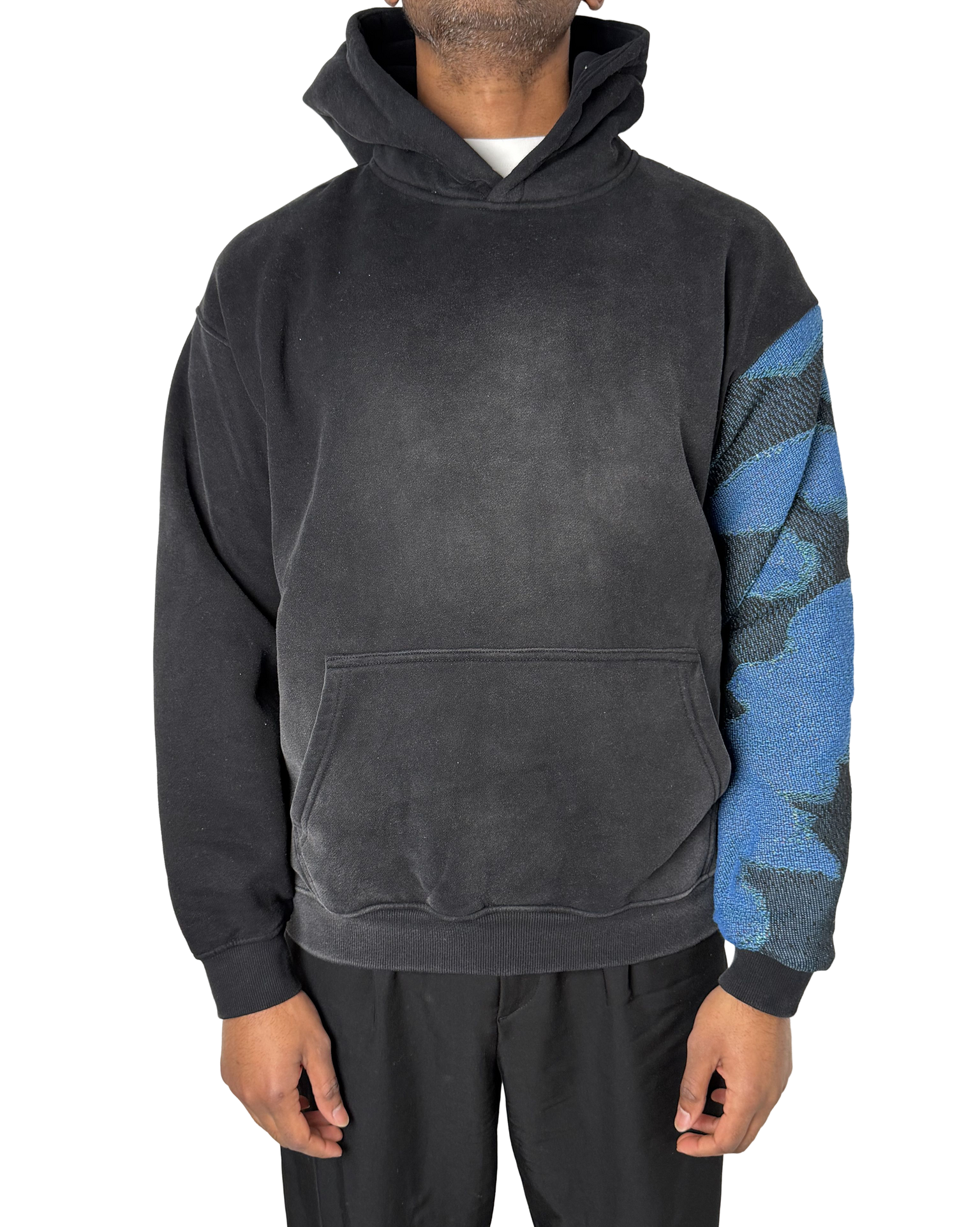 Puddle Sleeve Rework Hoodie (L)