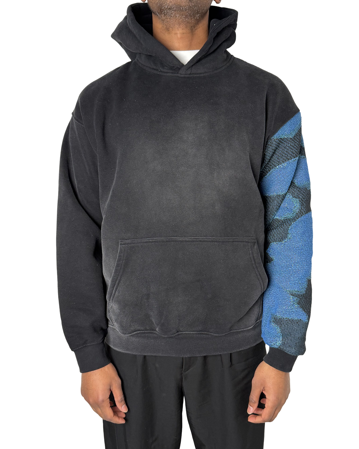 Puddle Sleeve Rework Hoodie (L)