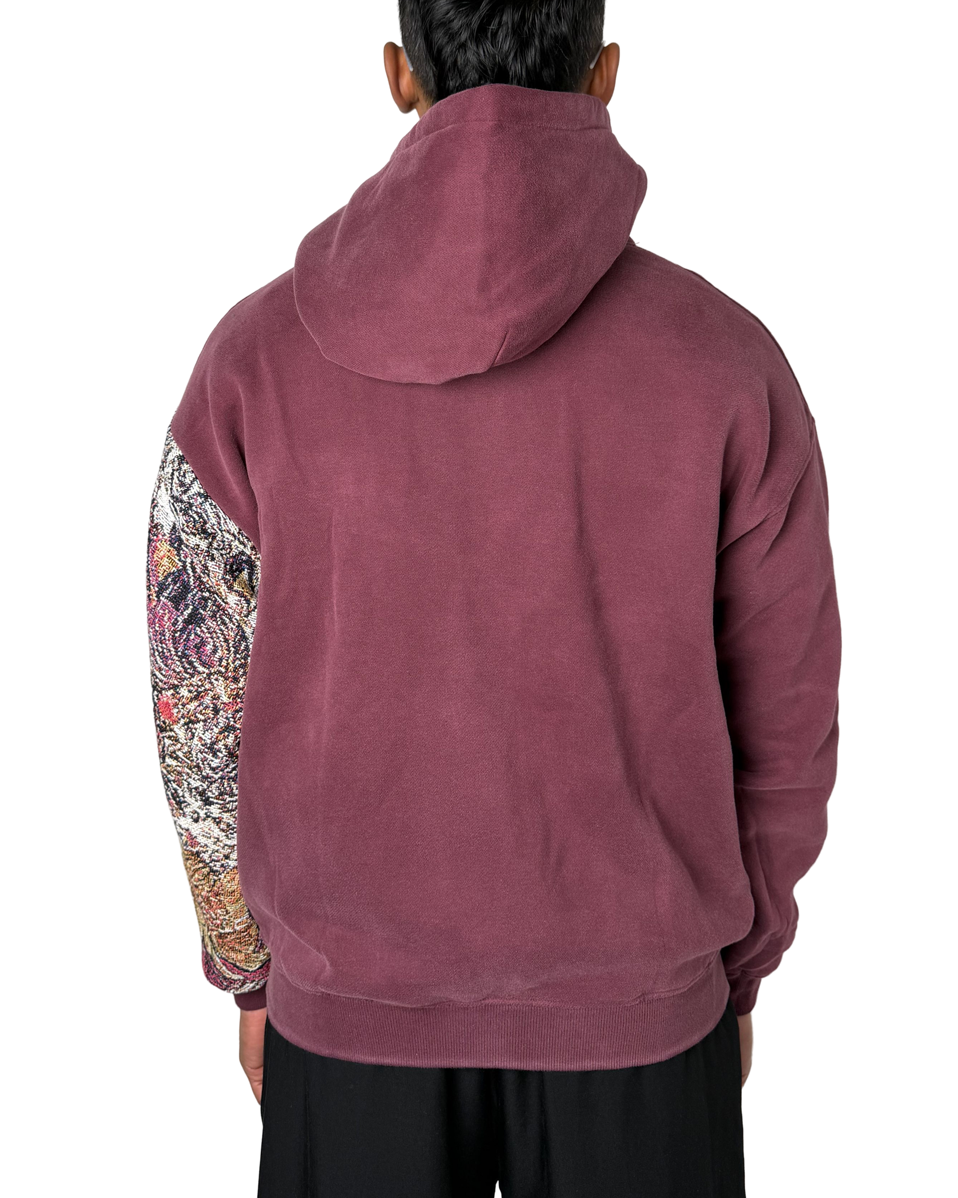 Wildflower Sleeve Rework Hoodie (L)