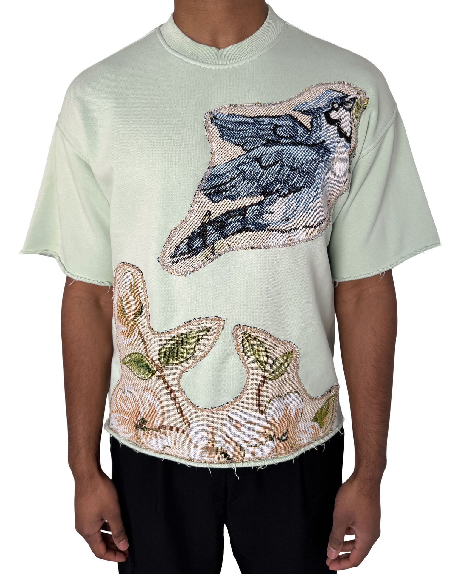 Blue Jay Rework Sweatshirt Tee (S)