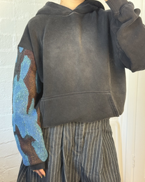 Puddle Sleeve Rework Hoodie