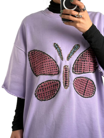 Monarch Rework Sweatshirt Tee (S)