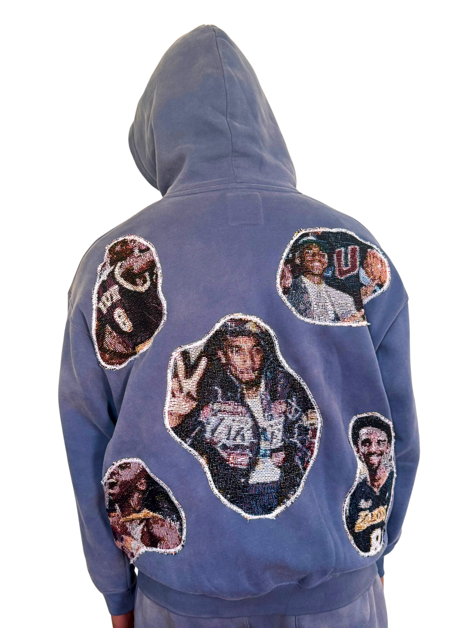 Kobe Patchwork Rework Hoodie (L)