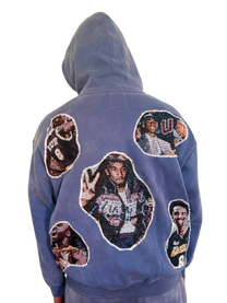 Kobe Patchwork Rework Hoodie (L)