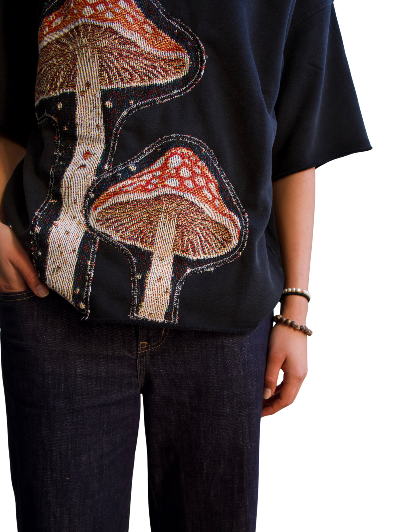 Fungi Rework Sweatshirt Tee (S)