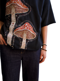 Fungi Rework Sweatshirt Tee (S)