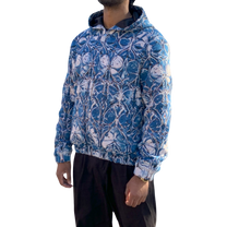 Blue Chrome Hoodie