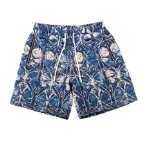 Blue Chrome Shorts