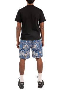 Blue Chrome Shorts
