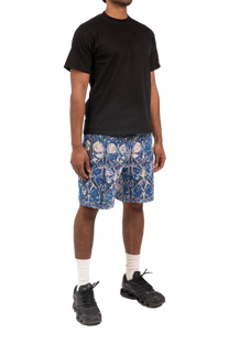 Blue Chrome Shorts