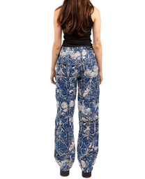 Blue Chrome Pants