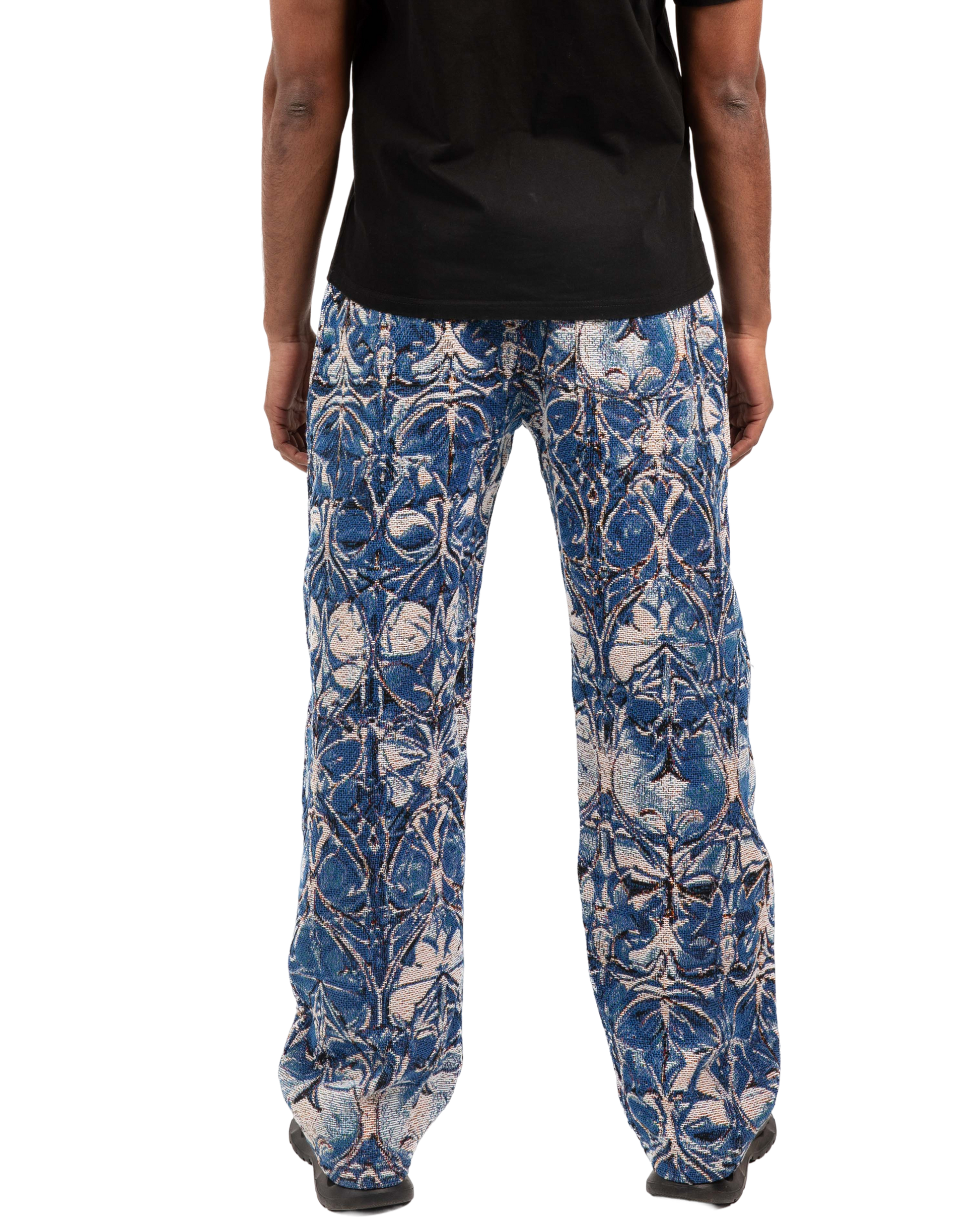 Blue Chrome Pants